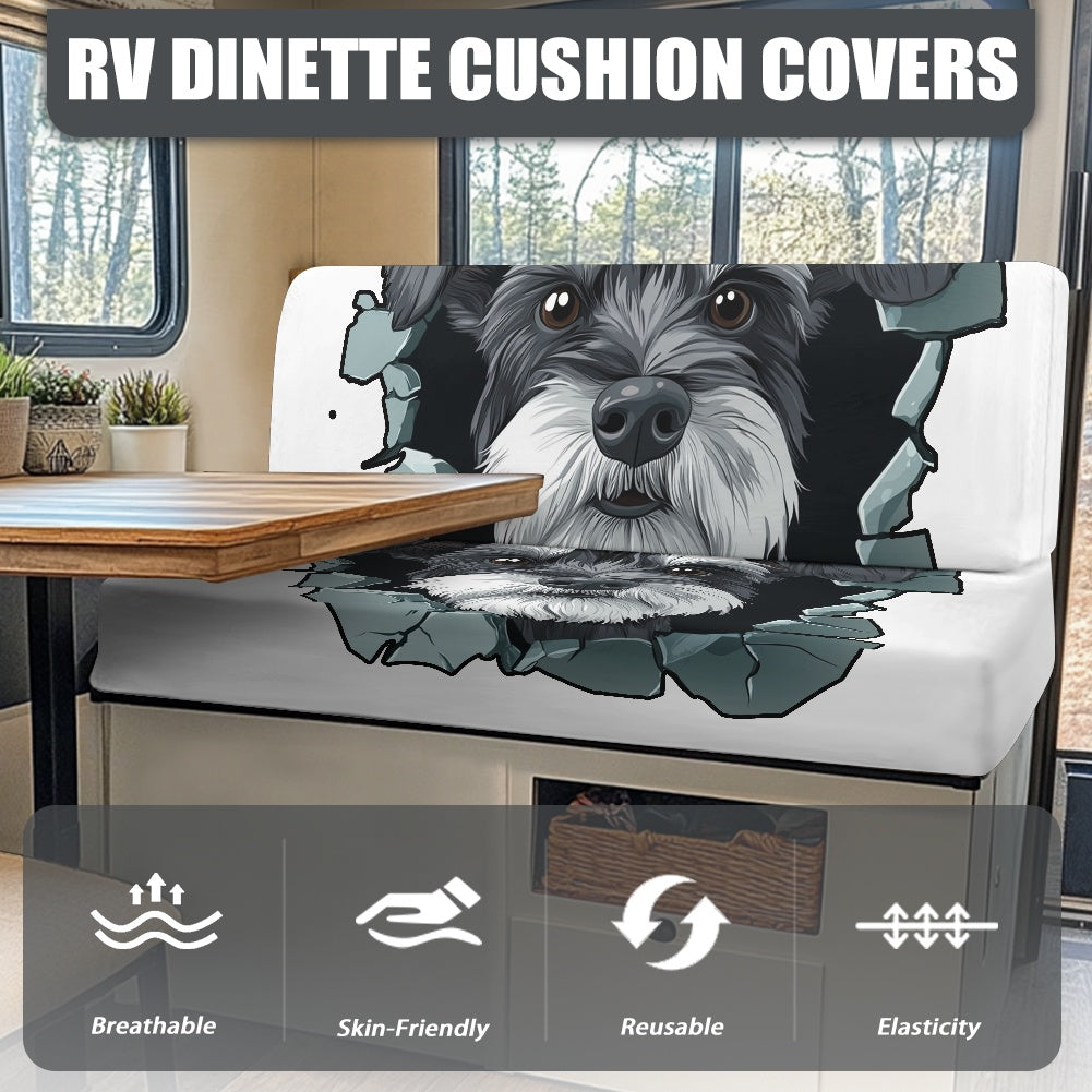 RV Sofa Split Seat Cover 2-Piece Set