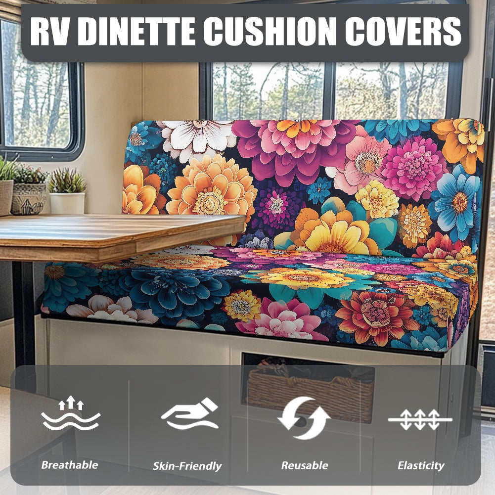 RV Sofa Split Seat Cover 2-Piece Set