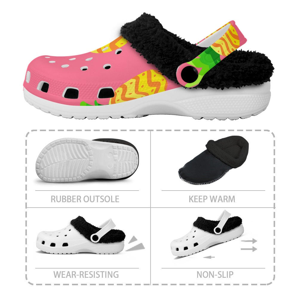 Fuzzy Crocs