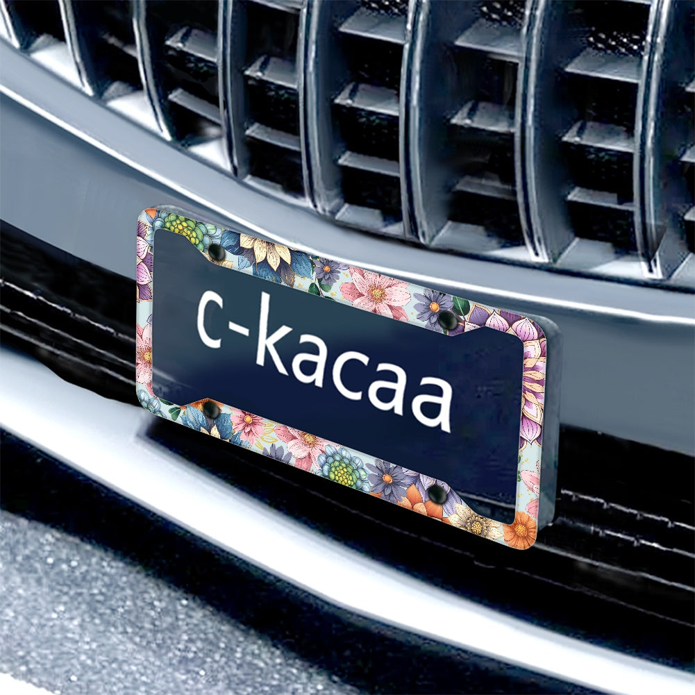 License plate frame