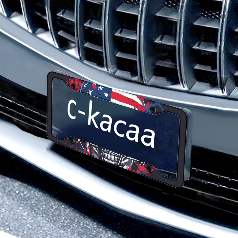 License plate frame