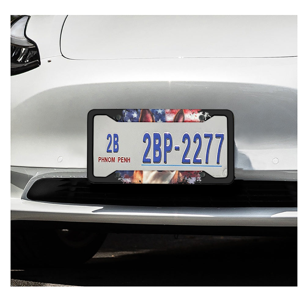 License plate frame