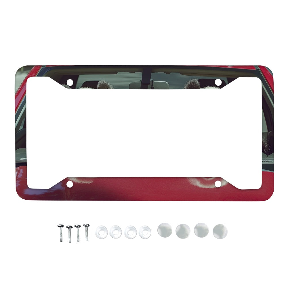 License plate frame