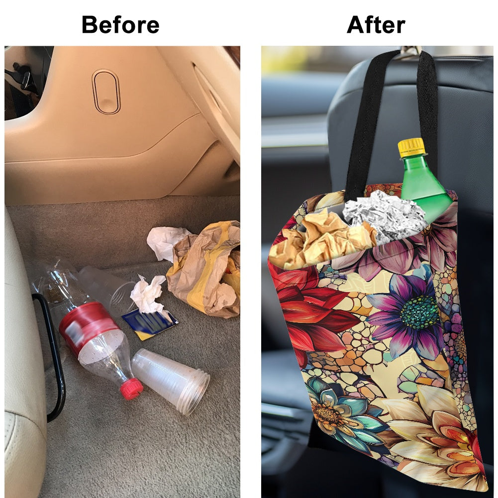 Simple car garbage bag