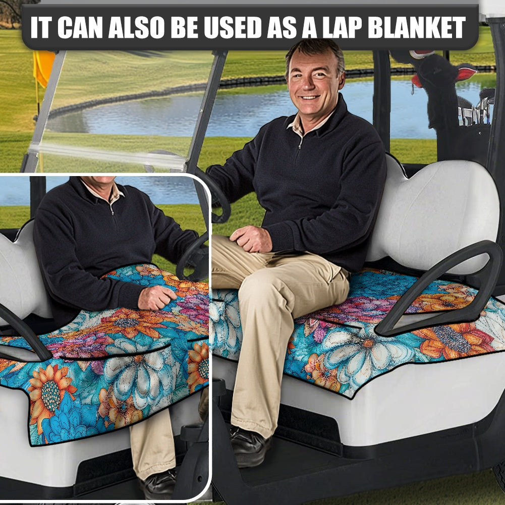 Golf cart cover (with pocket)