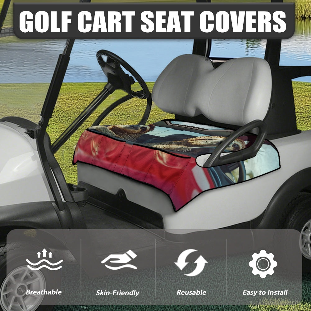 Golf cart cover (with pocket)