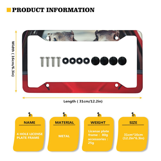 License plate frame