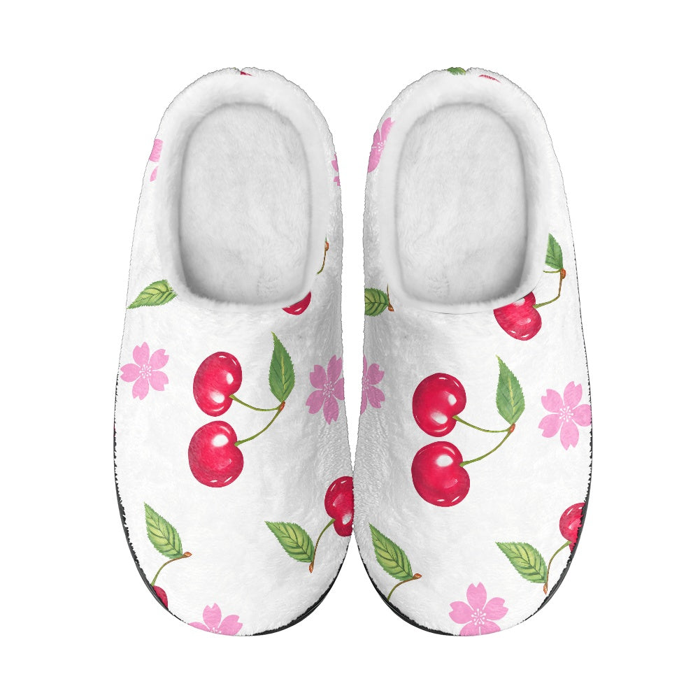 Fluffy cotton slippers