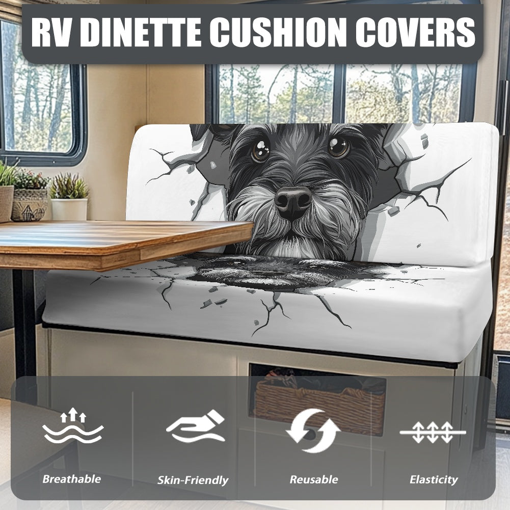 RV Sofa Split Seat Cover 2-Piece Set