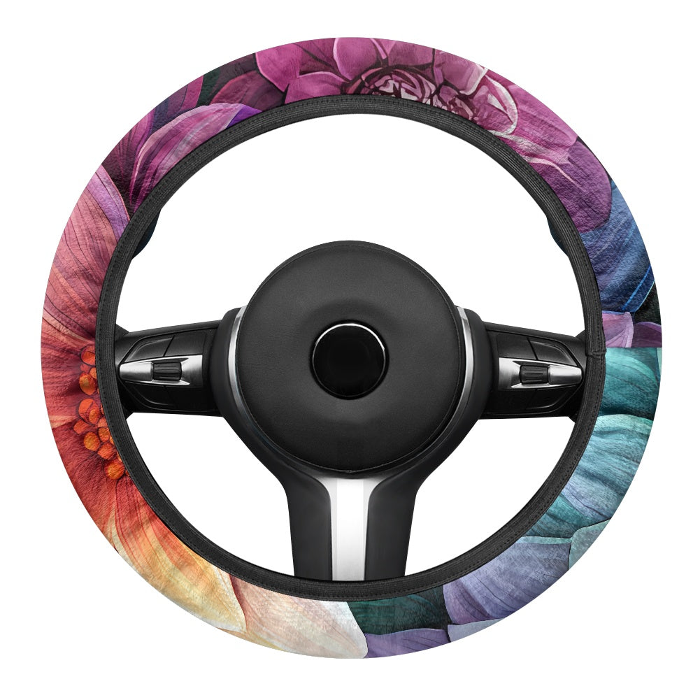 Flannel steering wheel cover