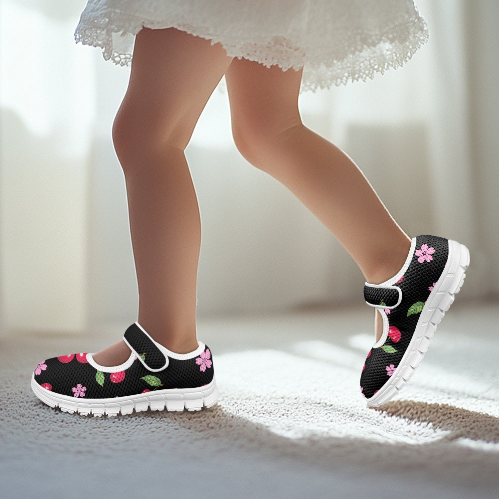 Children's single buckle casual shoes