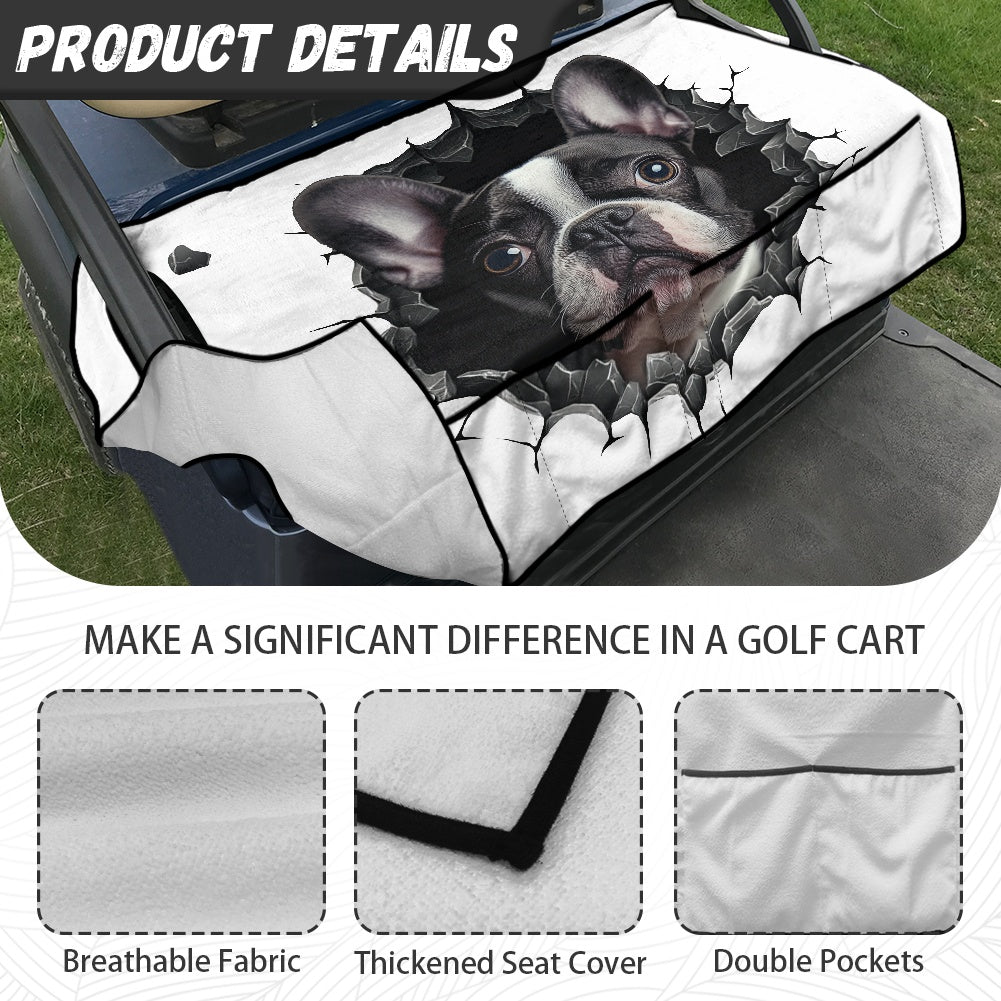 Golf cart cover (with pocket)